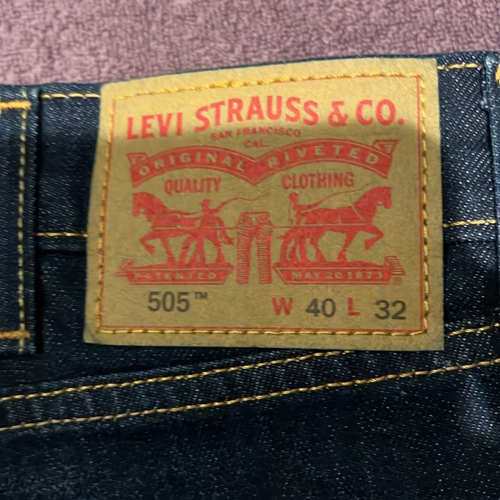 Mens Levi Strauss 505 regular size 40 great deal - Picture 4 of 11